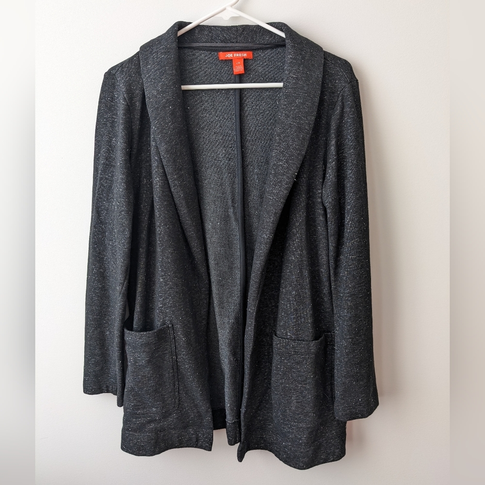 Sweatshirt blazer size L nwot